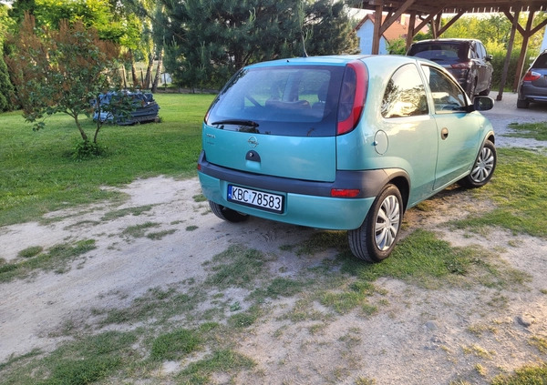 Opel Corsa cena 3700 przebieg: 169000, rok produkcji 2003 z Wąsosz małe 92